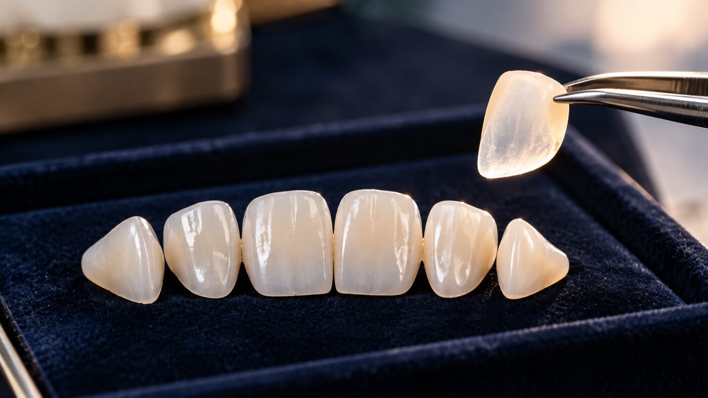 E-max veneers — thin, natural-looking ceramic at Designer Smiles, Mumbai