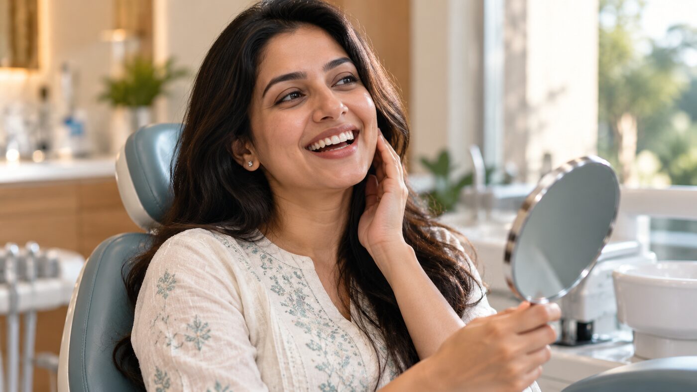 Smile makeover consultation at Designer Smiles, Vile Parle East, Mumbai