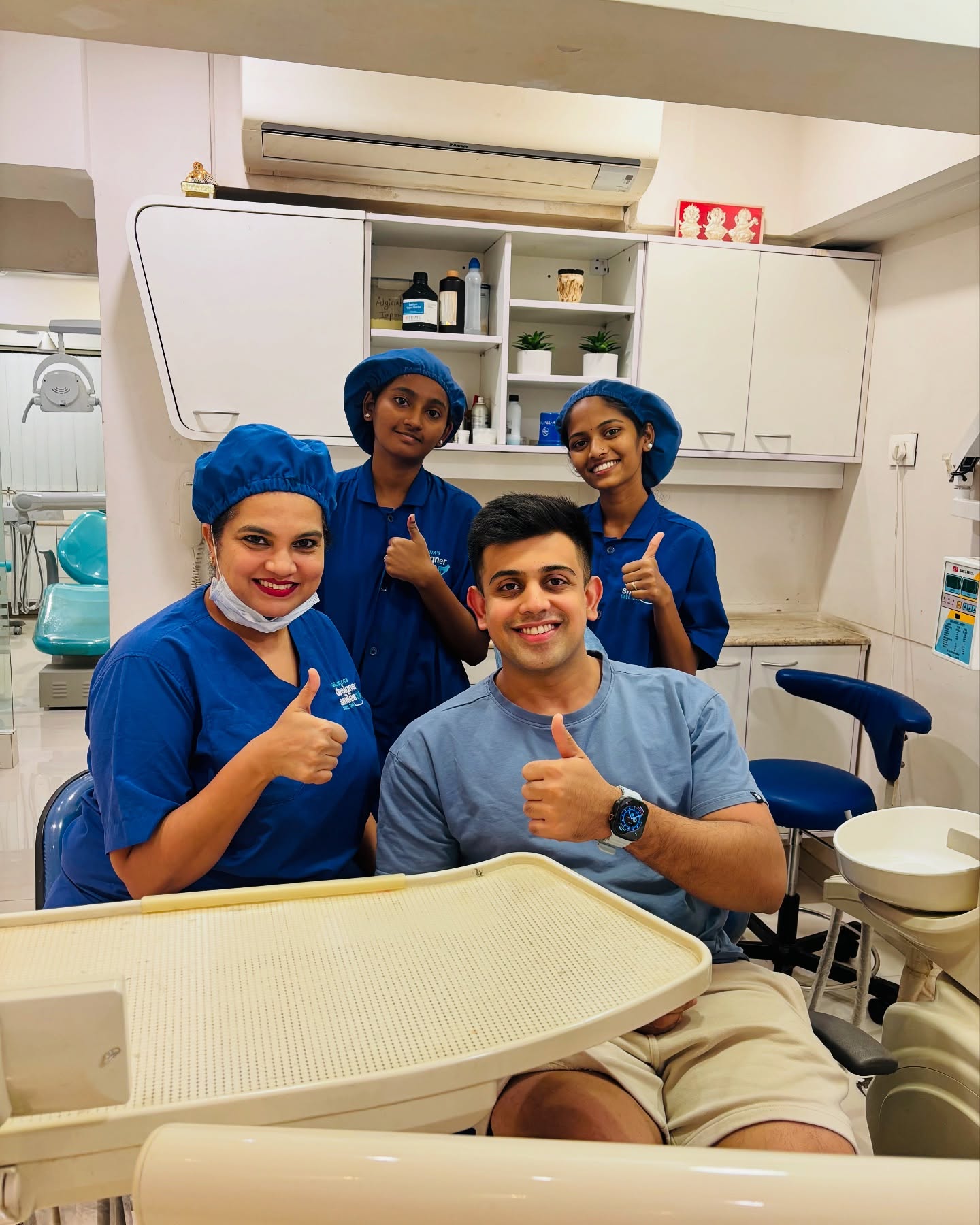 The Designer Smiles clinical team at work