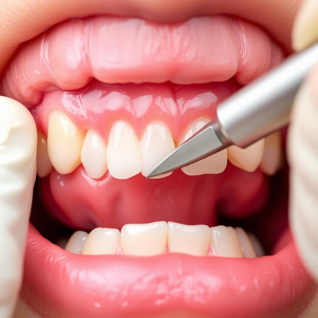 Laser-assisted gum treatment at Designer Smiles dental clinic in Vile Parle East, Mumbai