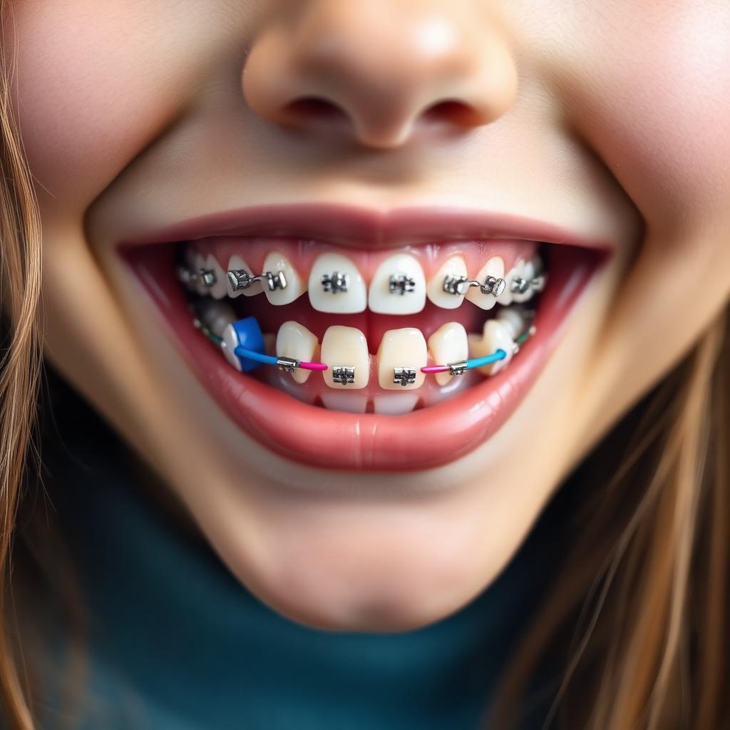 Orthodontic braces treatment at Designer Smiles dental clinic in Vile Parle East, Mumbai
